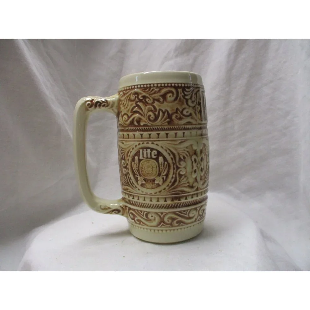 Miller momentum, Lowenbrau,‎ Ceramic, Beer Mug, Miller Brewing Co., German-style - Picture 3 of 6